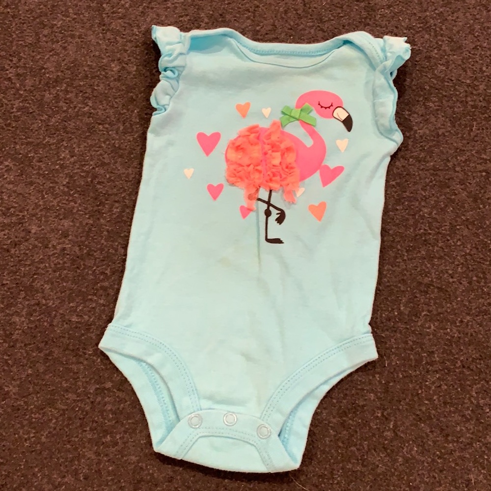 Flamingo onesie